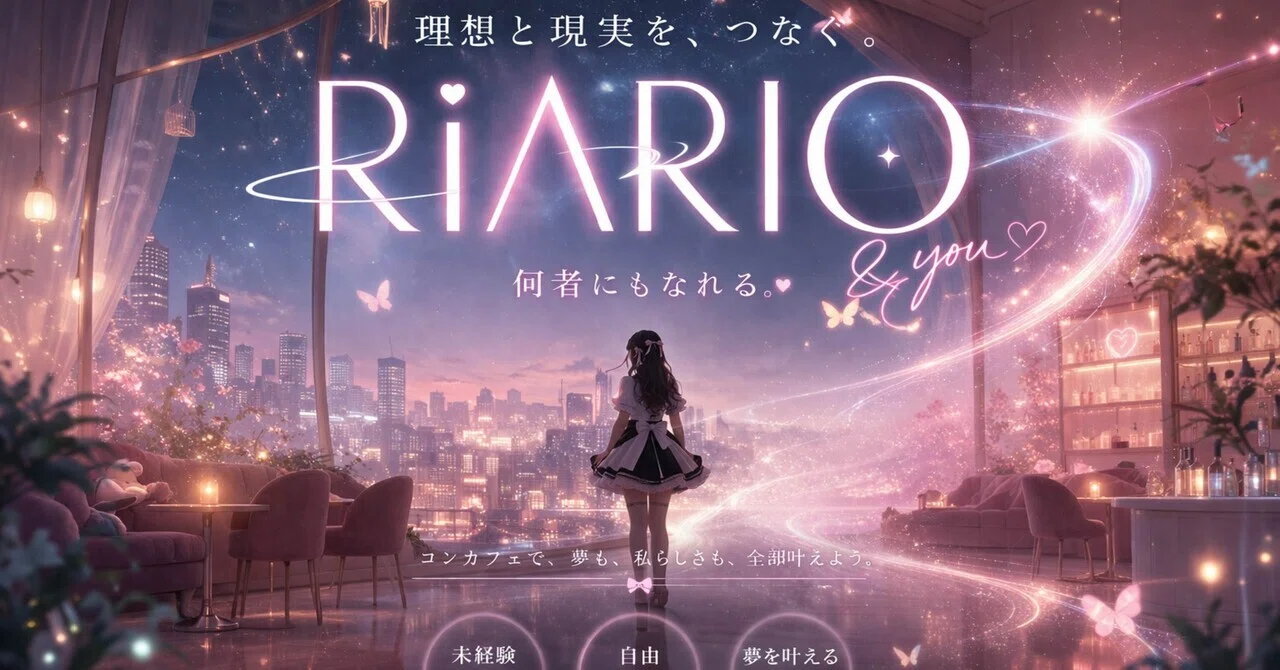 Grace Riario 「理想を語るだけで終わるか、現実にするか。」RiARIO Pro presents|リアリオプロ