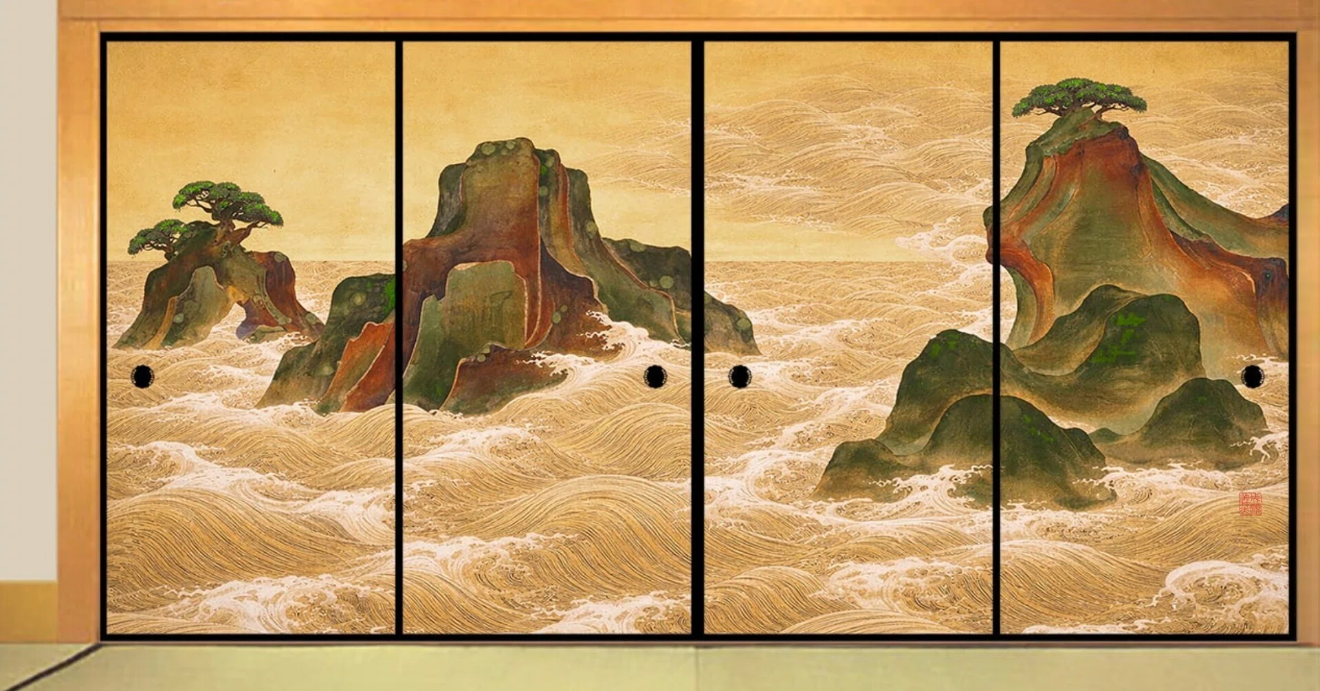 襖紙・(成願義夫オリジナル)の紹介|成願 義夫(ジョウガン 襖紙・(成願義夫オリジナル)の紹介|成願 義夫(ジョウガン