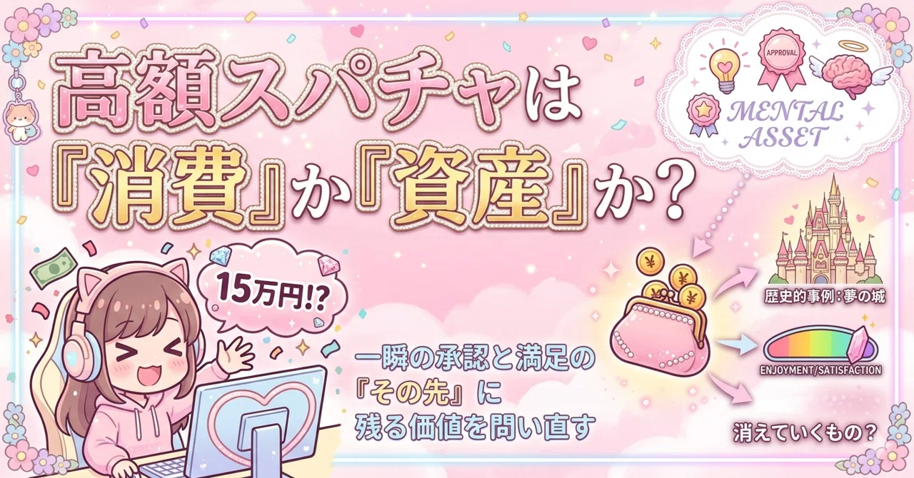 [考察]高額スパチャは消費か資産か？配信構造によって生まれる一瞬の承認と満足、それが時間の後に何を残すのかを整理し、歴史的事例と比較しながら ...