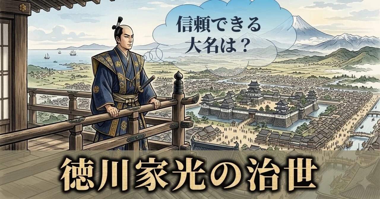 【歴史研究】徳川家光が信頼した外様大名はいたのか?(AI考察)|りゅう@元人材戦略家