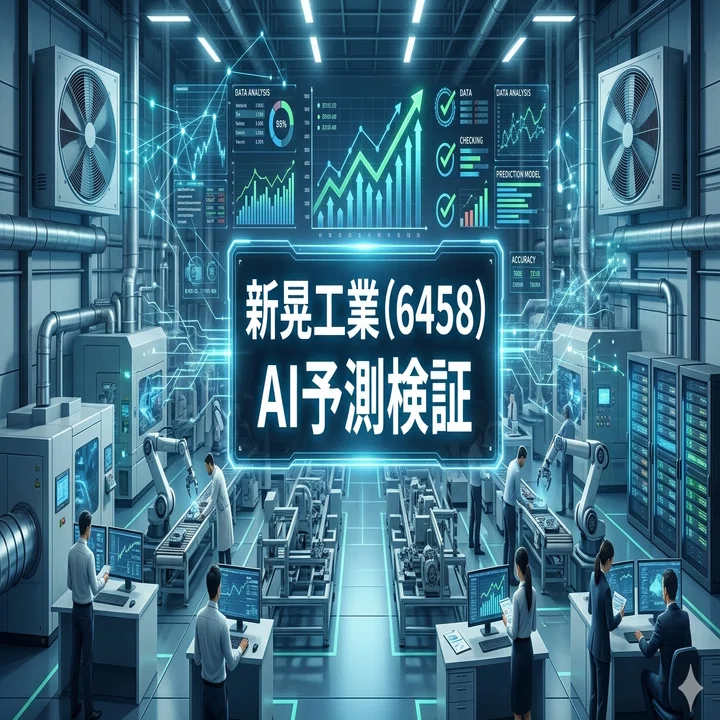 AI予測検証】新晃工業（6458）｜5勝1分、ファンダの読みは的確だったか
