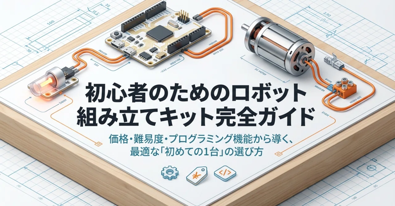 初心者のためのロボット組み立てキット完全ガイド｜rock204