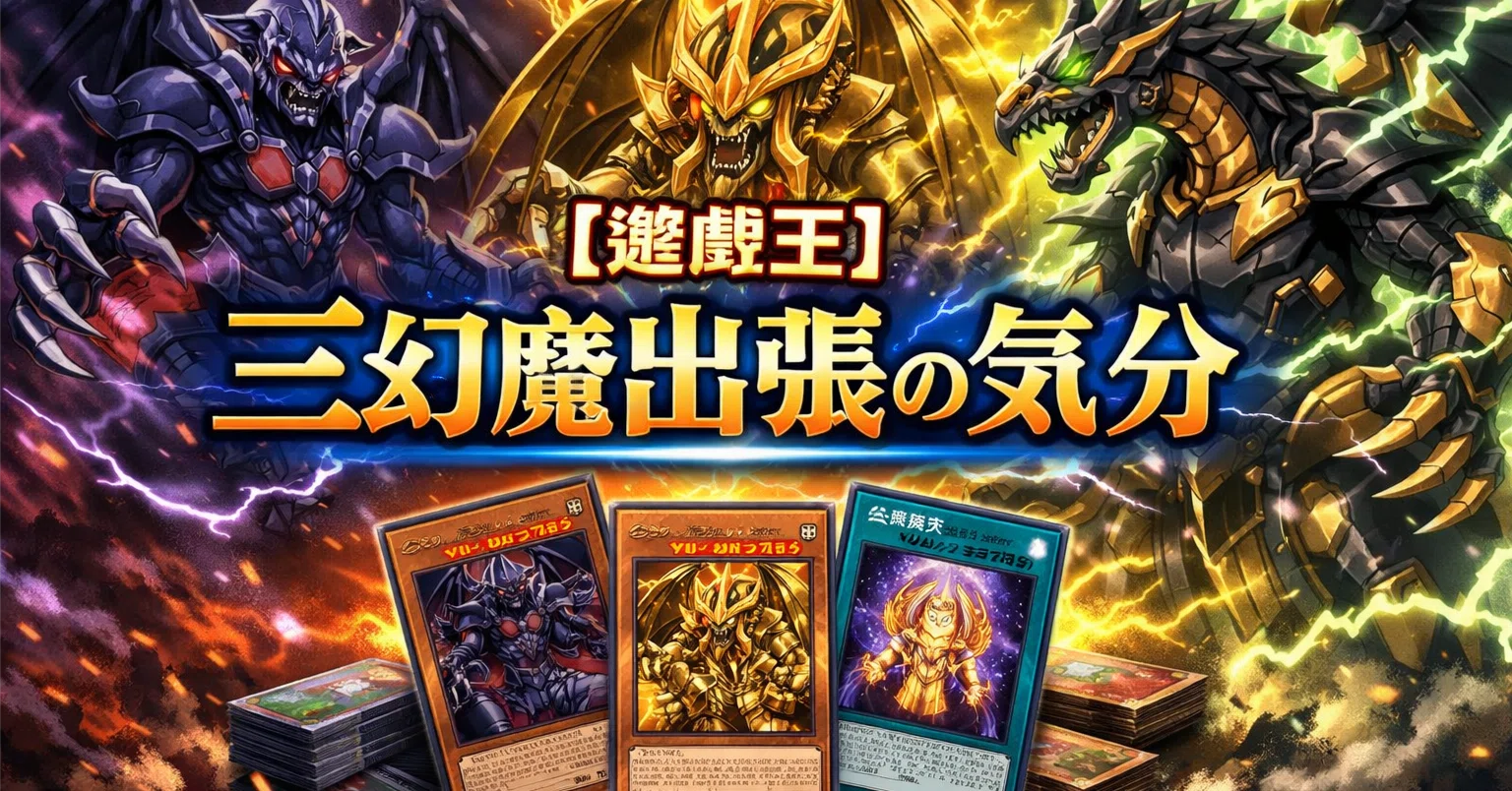 遊戯王】三幻魔出張の気分〜超簡単超雷龍〜｜uni928