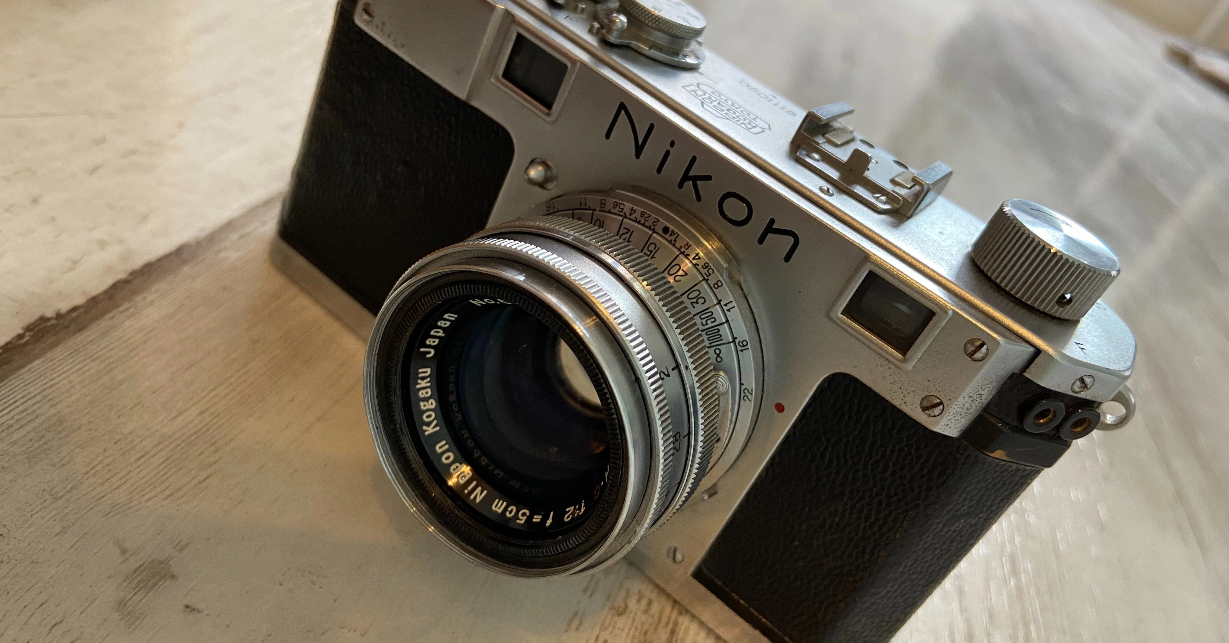 Nikon S型をいただいたので調べてみた。｜wataru.yajima