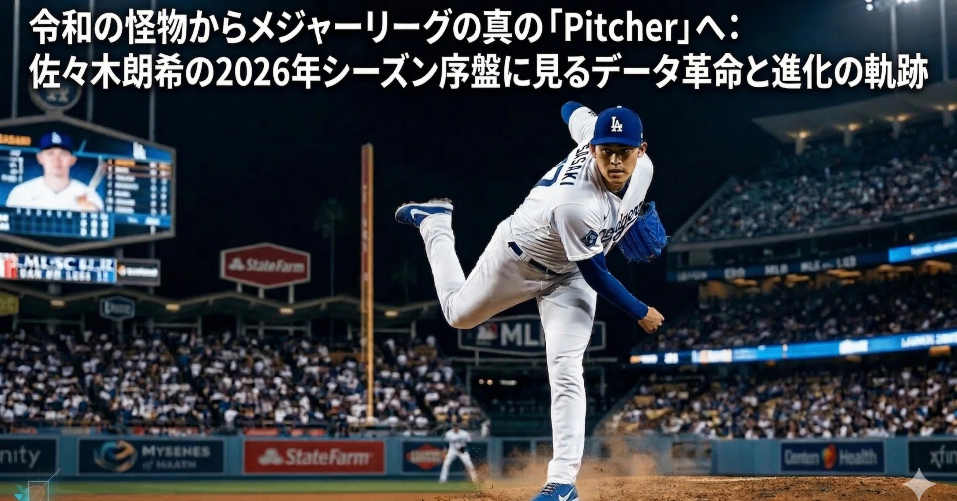 MLB 2026】令和の怪物からメジャーリーグの真の「Pitcher」へ：佐々木