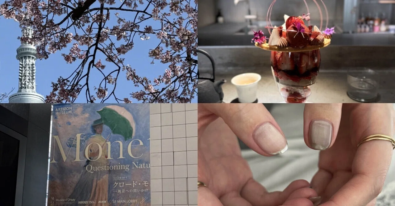[March 2026 Review] Strawberries, the Monet Exhibition, and Paper Expo｜鹿