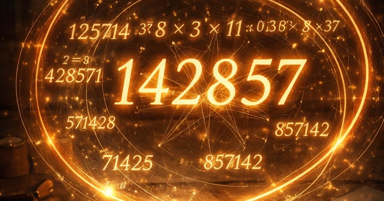 7と142857の不思議な関係｜ÑEO