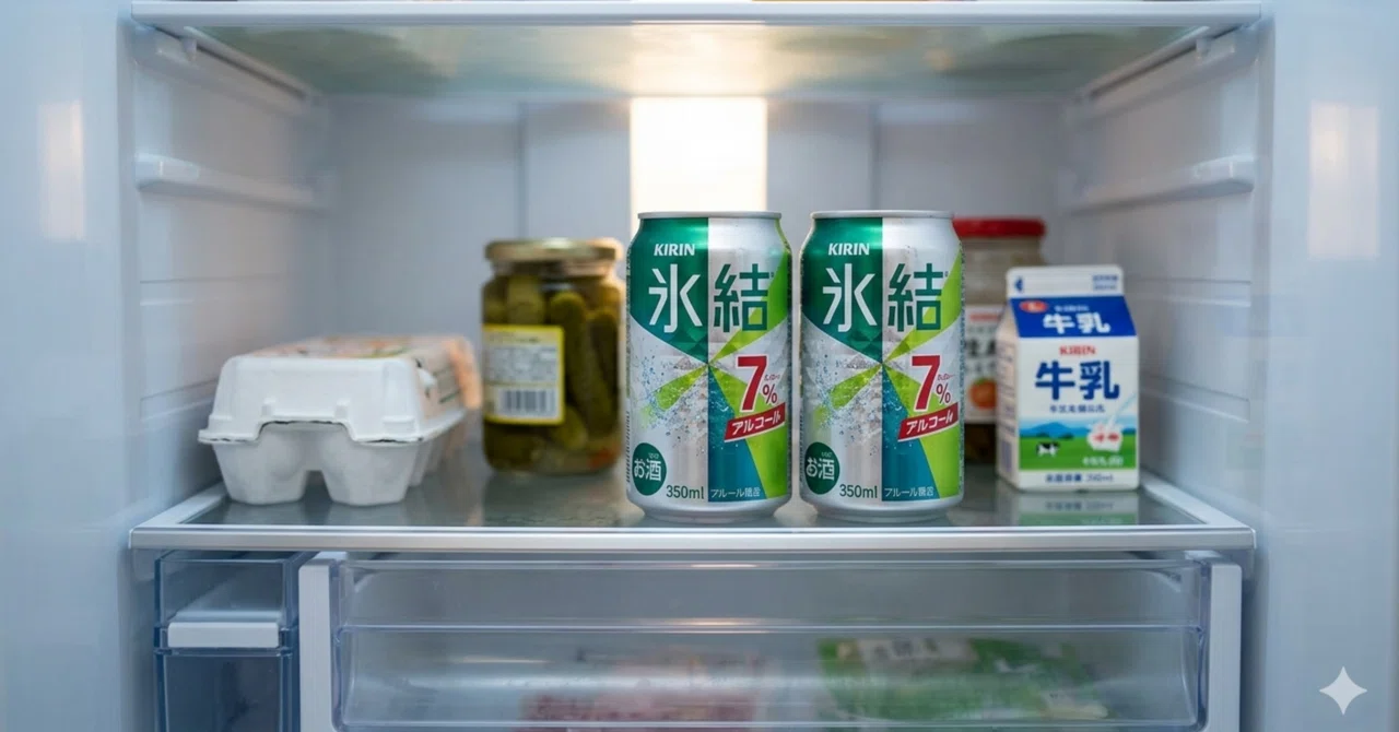 禁酒45日目】冷蔵庫の「氷結」との最終決戦。喉カラカラの夜、私が選ん 