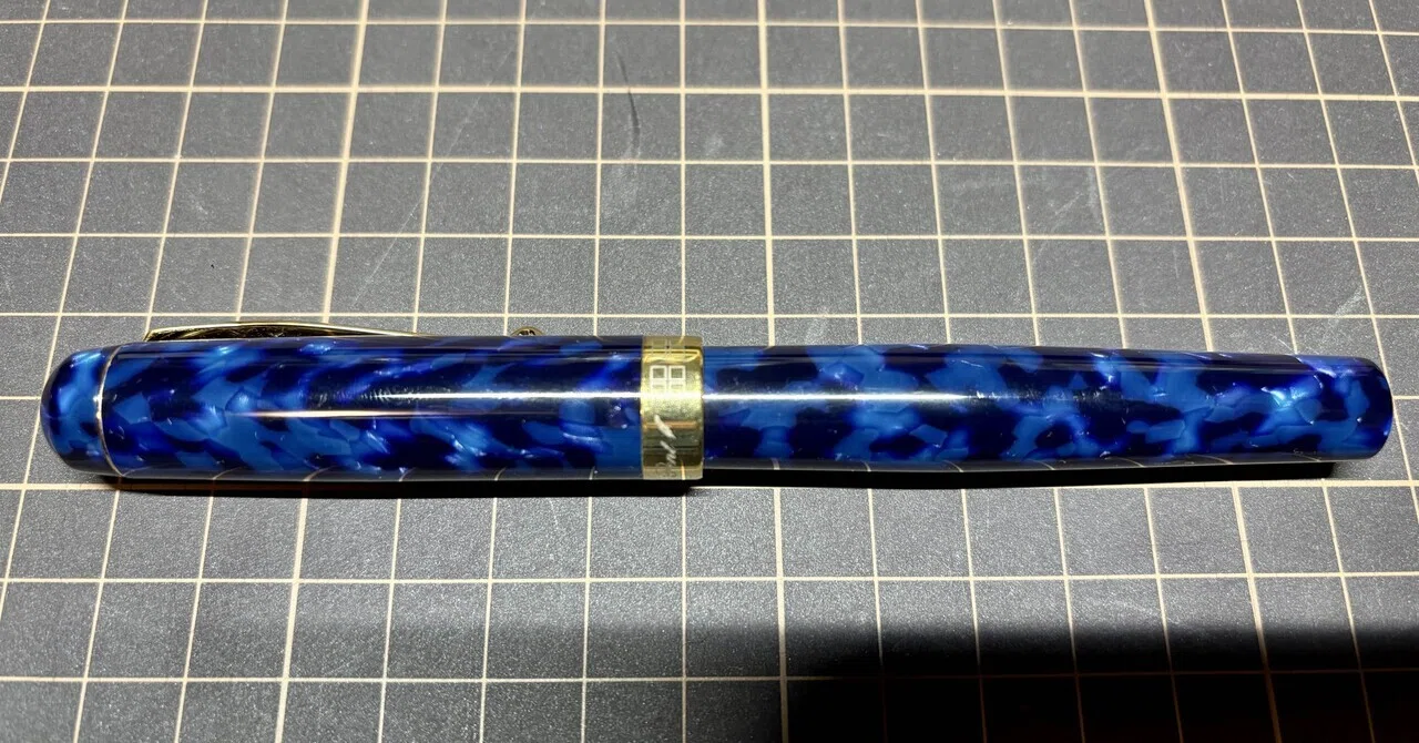 Pent×大西製作所 夜間飛行（M）【マイ万年筆紹介】｜わったん文具