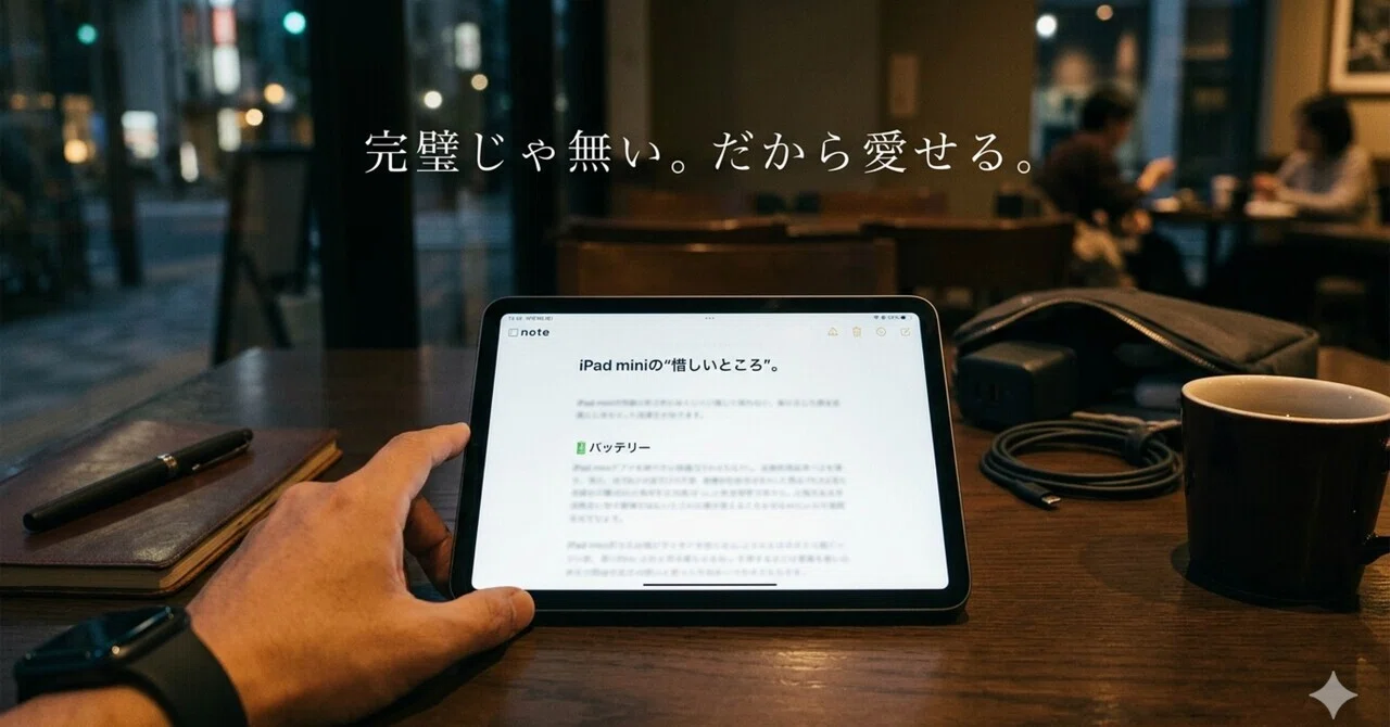 iPad miniの弱点って何？ヘビーユーザーが感じている“リアルな惜しさ 