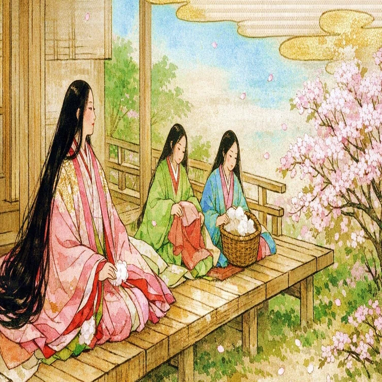 AIで百人一首の情景を作る(その16) ｜note-地球人