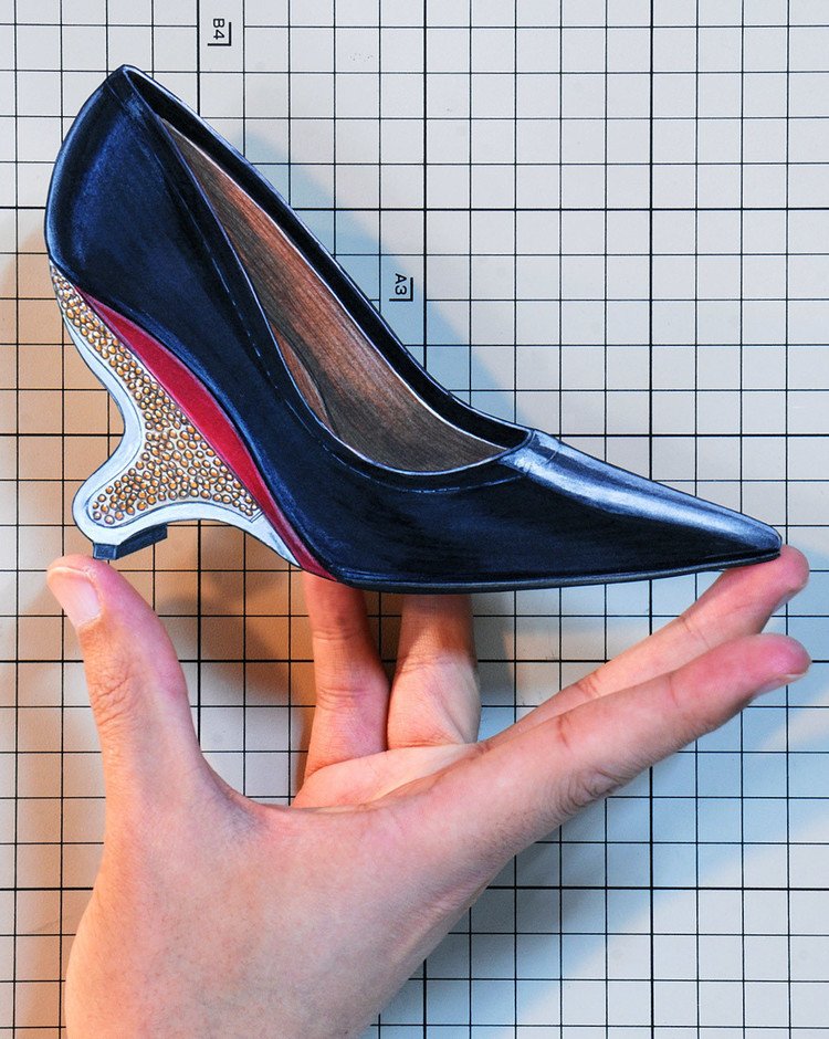 Shoes：00473 “MARNI” Sculptural Heel Pump（FW2016）