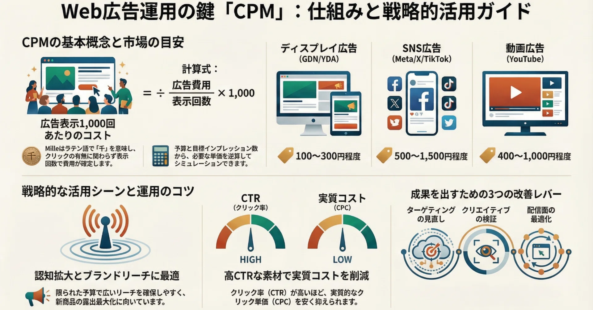 CPMとは？計算式から課金方式の選び方、改善のポイントまで｜未来共創 