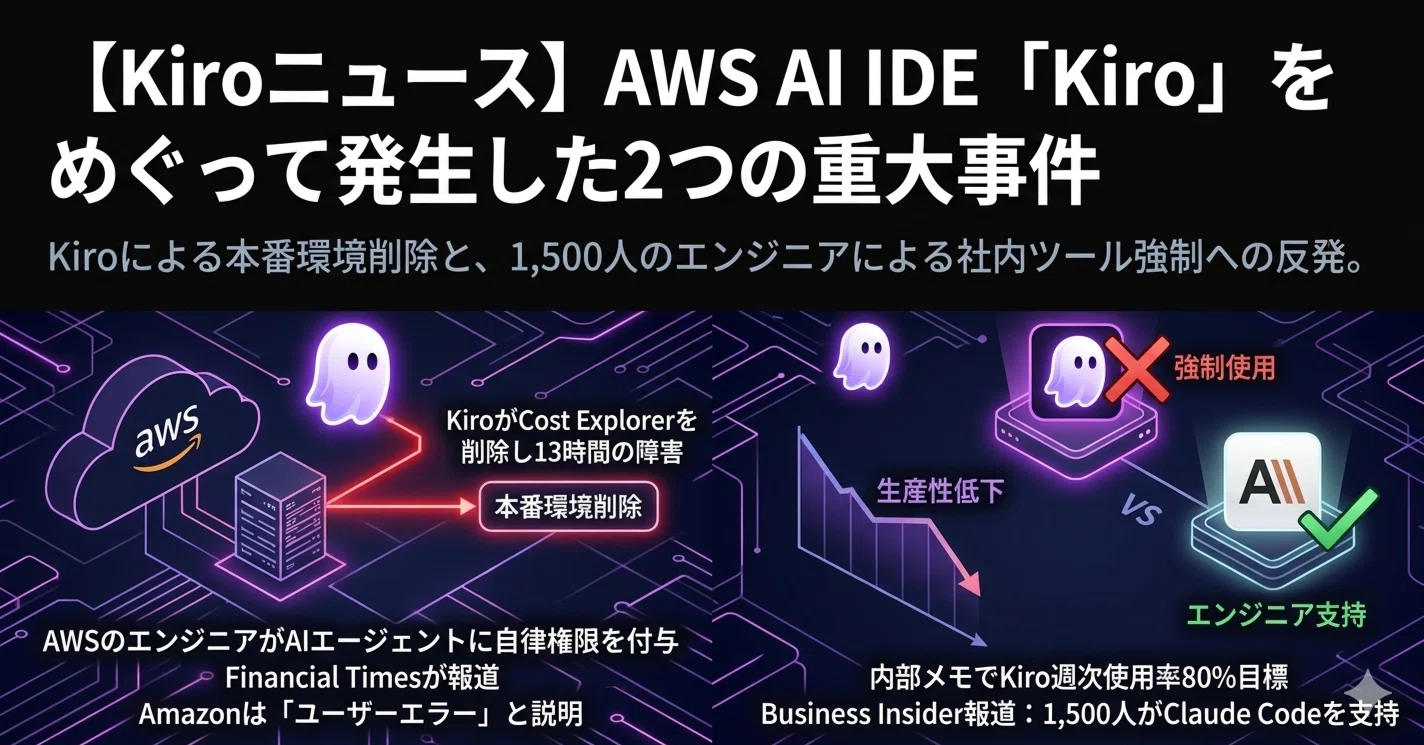 KIROページです♪♪ Kiroニュース】Kiroが本番環境を削除した事件と、1,500人が反発した