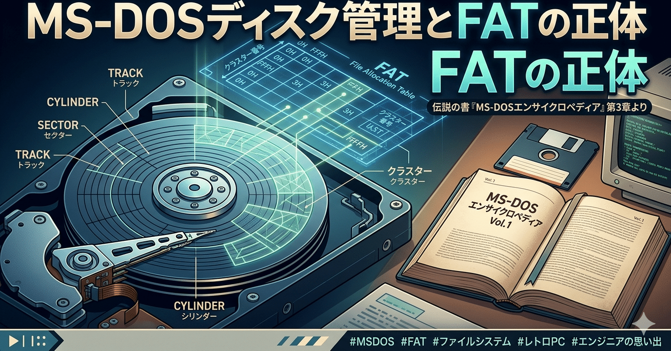 伝説の書『MS-DOSエンサイクロペディア』Vol.1 を読み解く その3 伝説の書『MS-DOSエンサイクロペディア』Vol.1 を読み解く その3