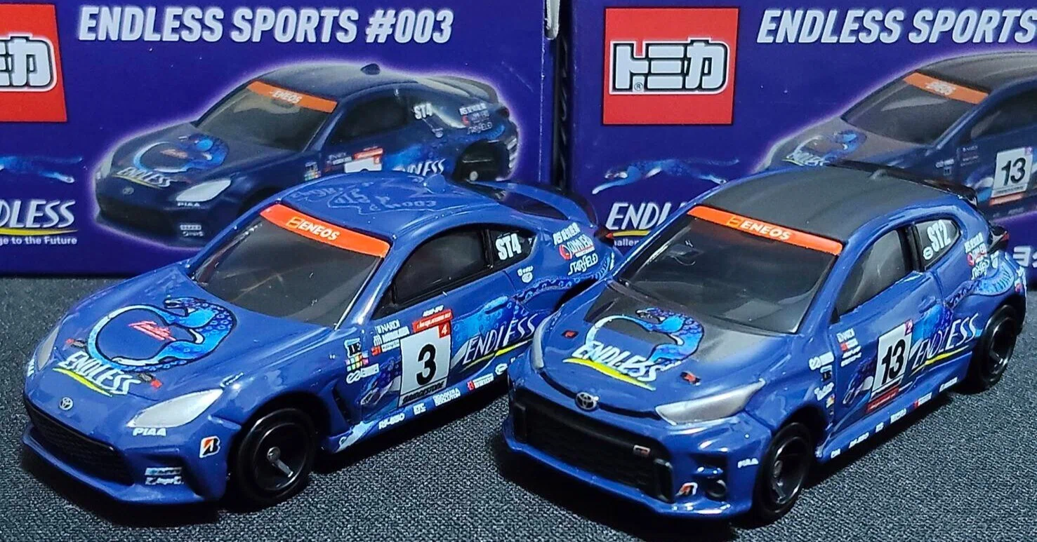 サポルト特注トミカ『ENDLESS SPORTS』GR86＆GRヤリス｜岡田衛