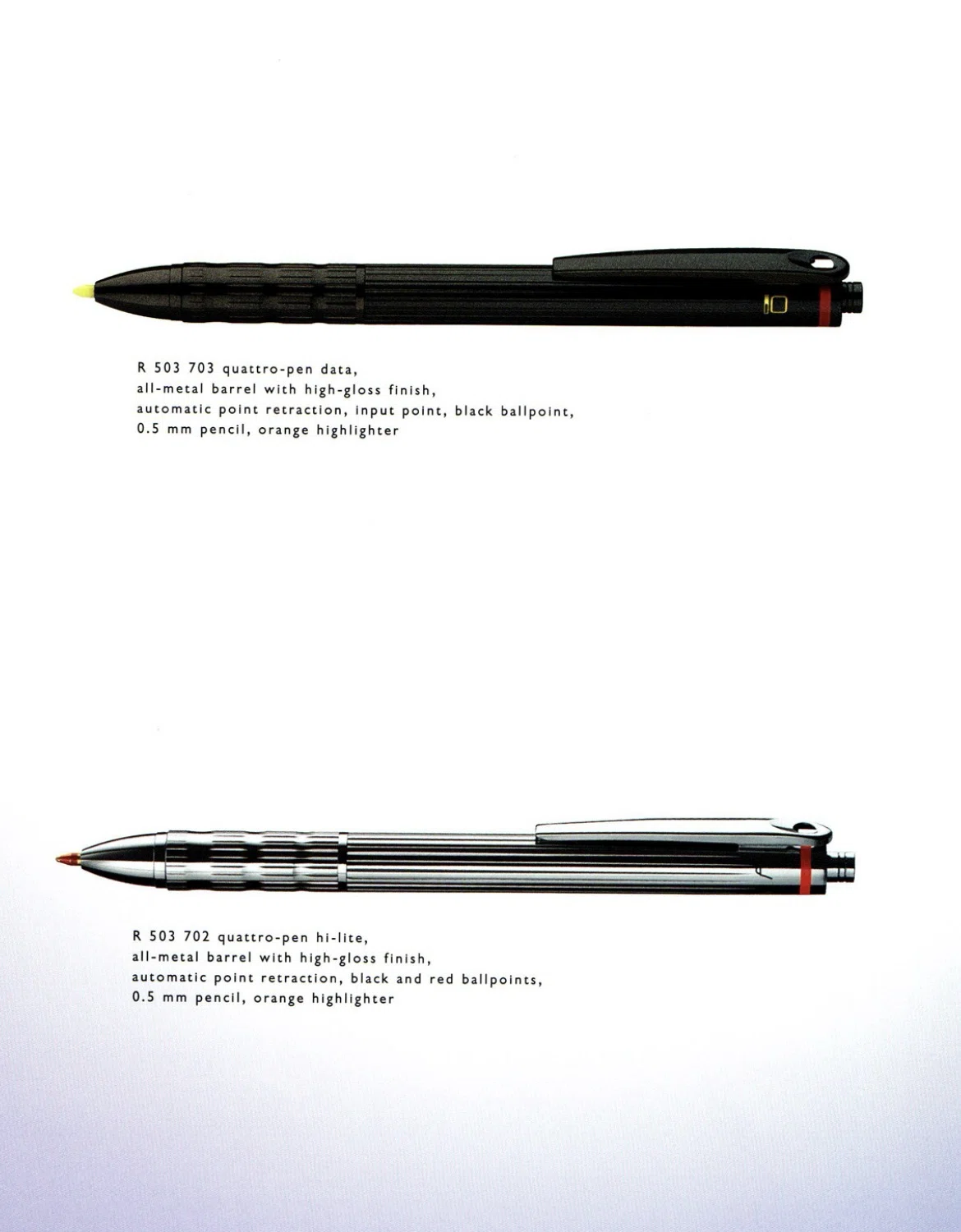 直送商品 筆記具 rotting 筆箱紹介#7｜縞 graphite black executive 筆記具