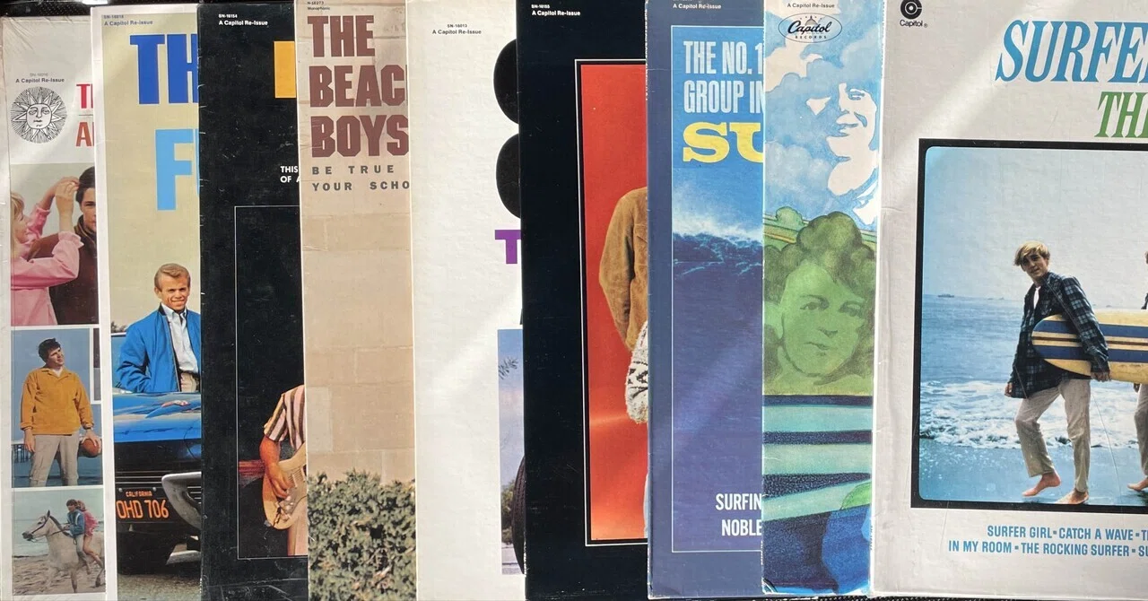 ★不動の名作【USオリジナル／MONO／初期レインボーラベル】ビーチ・ボーイズ 安レコ発掘】 The Beach Boys Green Label｜マトマト