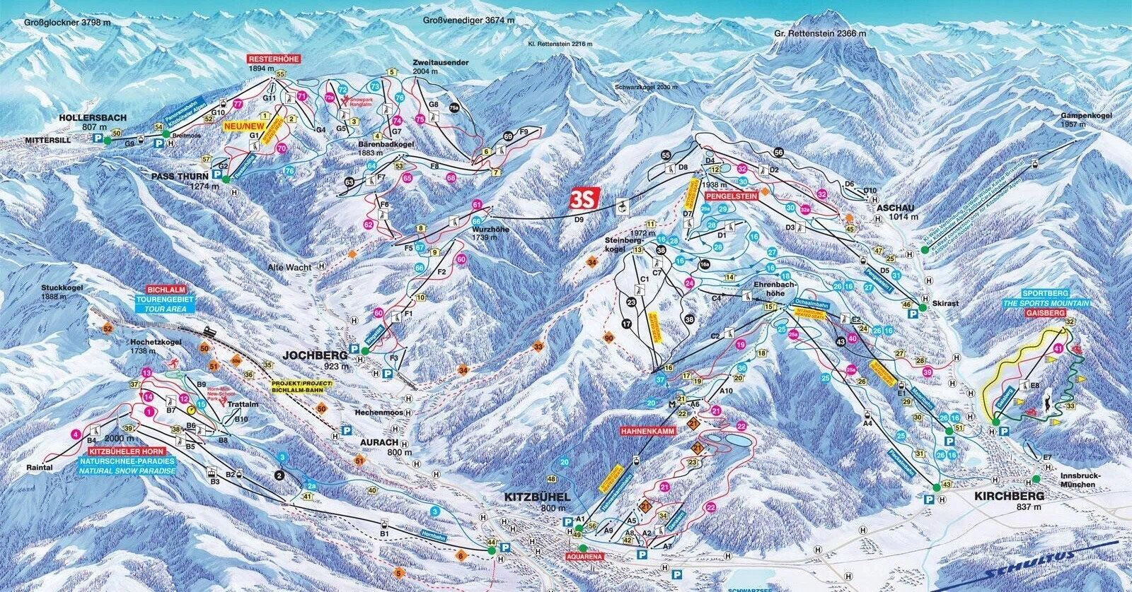 Kitzbühel欧州Ikon旅