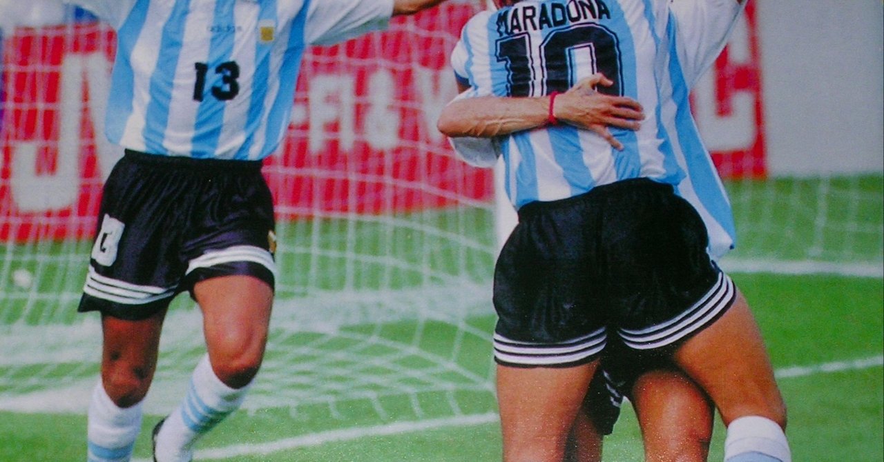 マラドーナの 異質な行動の意味を 考える 1994年と 2010年のw杯 おちまこと Note