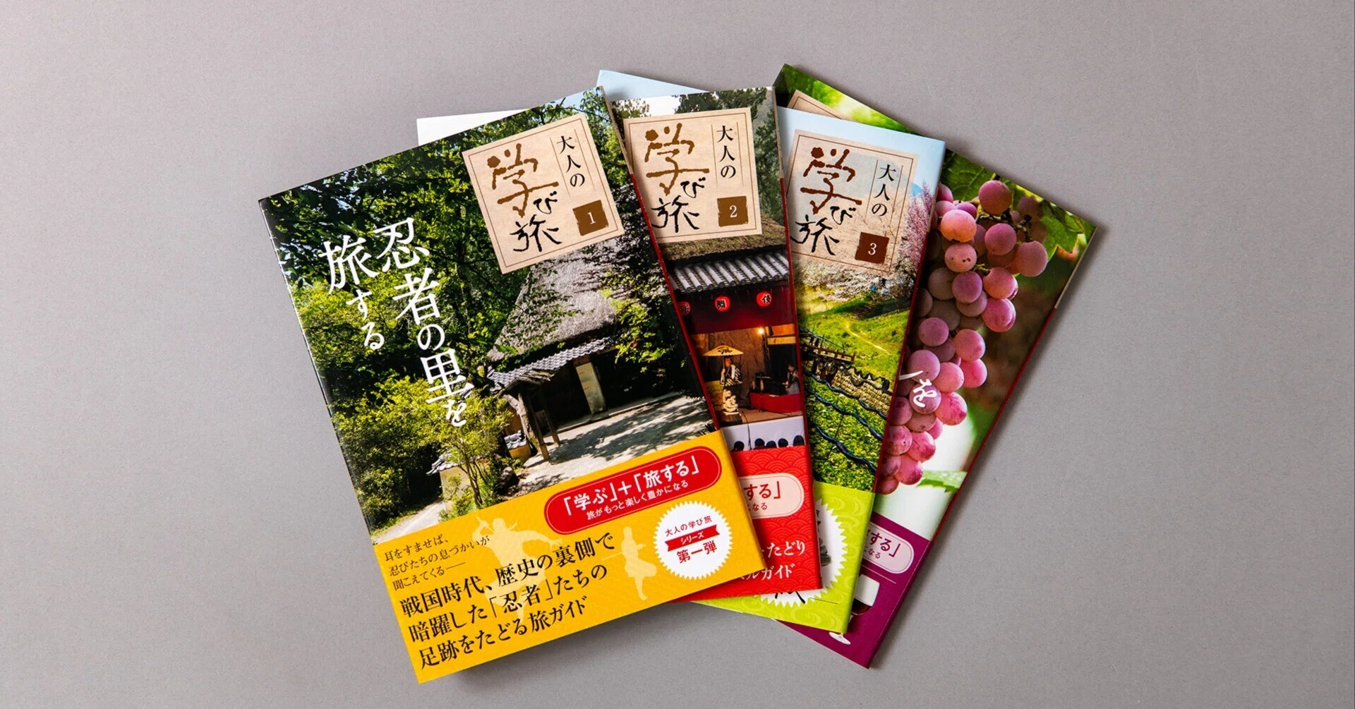 周遊券の旅 旅の知識とキップの百科 他3冊 学ぶ」+「旅する」＝旅がもっと楽しく豊かになる〉をコンセプトに誕生