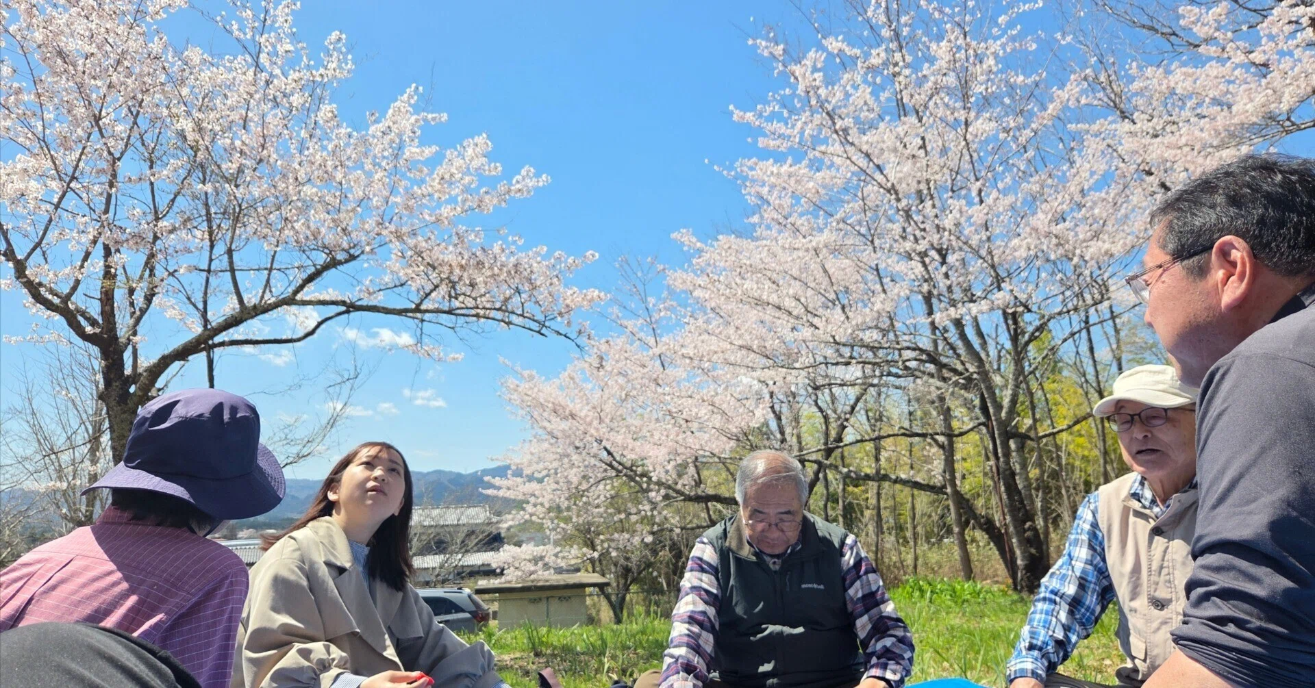 大野公園でお花見🌸｜佐藤亜紀(大熊町/Fukushima)
