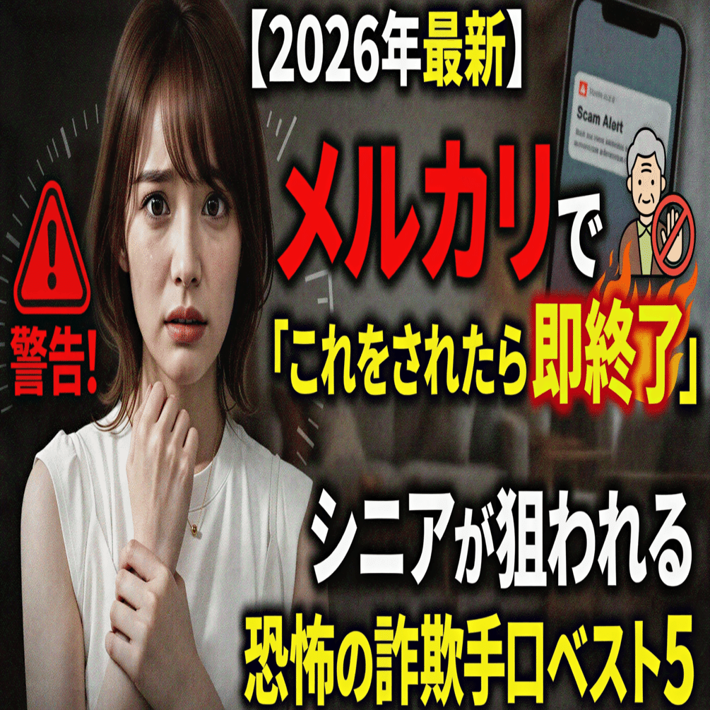 使わなくなったので出品します。 2026年最新】メルカリで「これをされたら即終了」シニアが狙われる恐怖