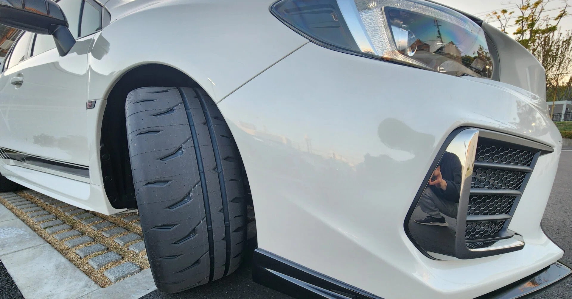 ついに装着した「POTENZA RE-71RZ」。｜FLAT4