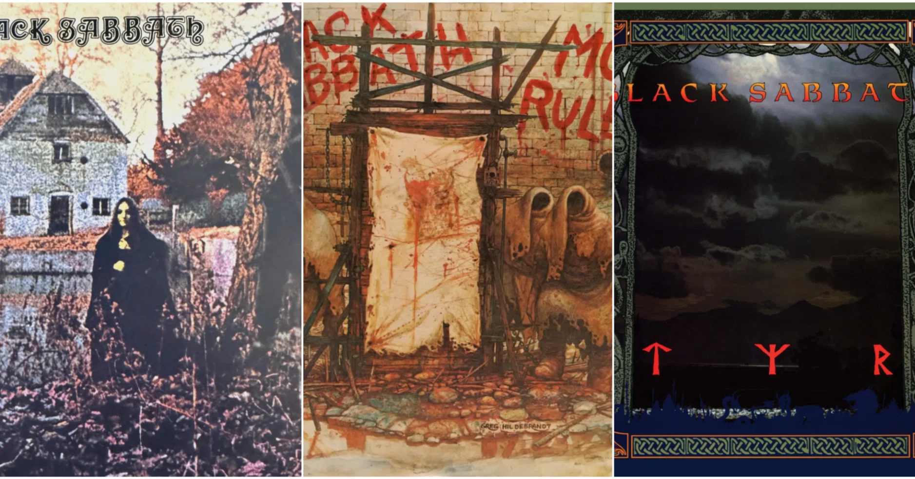 Black Sabbath｜店長が選ぶ3枚：Black Sabbath / Mob Rules / Tyr——3人