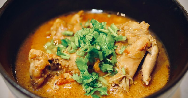 手羽元スパイスチキンカレー 圧力鍋で軟骨までコリコリおいしい シゲパピ Note