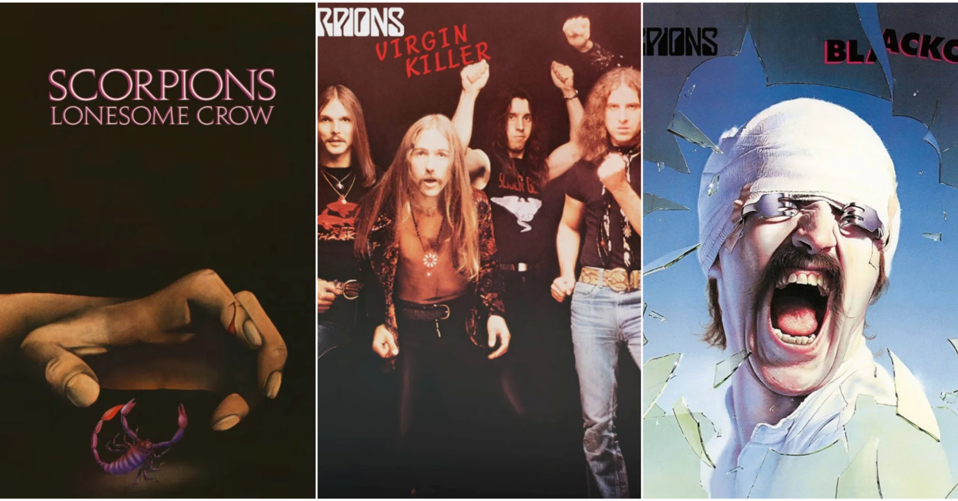 Scorpions｜店長が選ぶ3枚：Lonesome Crow / Virgin Killer / Blackout