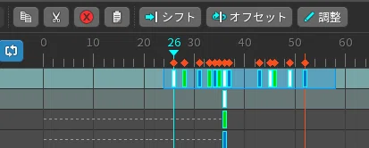 Spine小技 アニメーションキーを全て反転させる アップルパイ Note