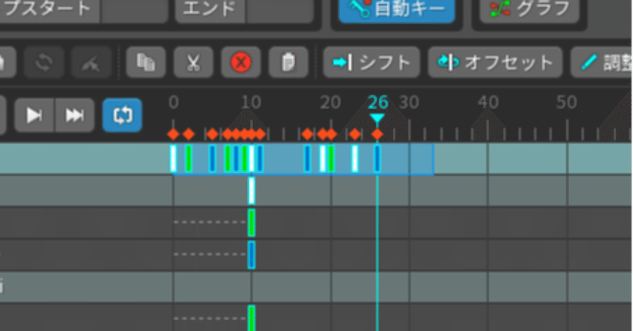 Spine小技 アニメーションキーを全て反転させる アップルパイ Note