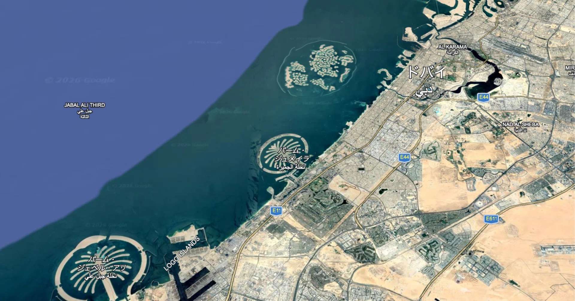 ドバイ主要エリア完全攻略ガイド：超巨大都市の全貌を地図で解き明かす