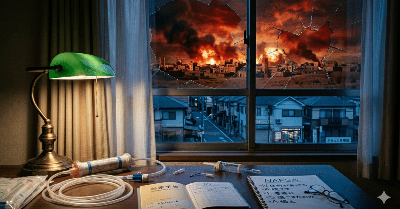 『NAFSA(ナフサ)』 ――何かがあっても、ふつうに過ごす。そのための、僕の答え|曲直瀬 正道 ( Masamichi Manse )