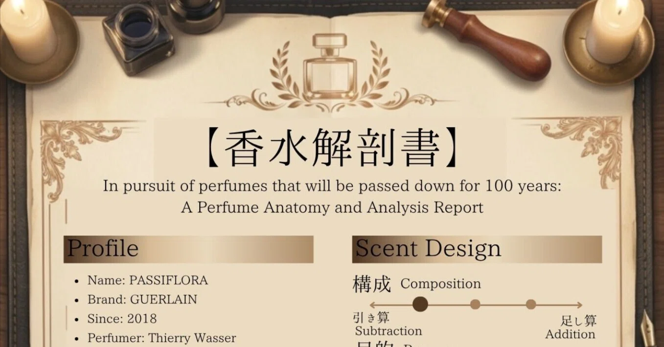 香水レビュー】PASSIFLORA / GUERLAIN（パッシフローラ / ゲラン