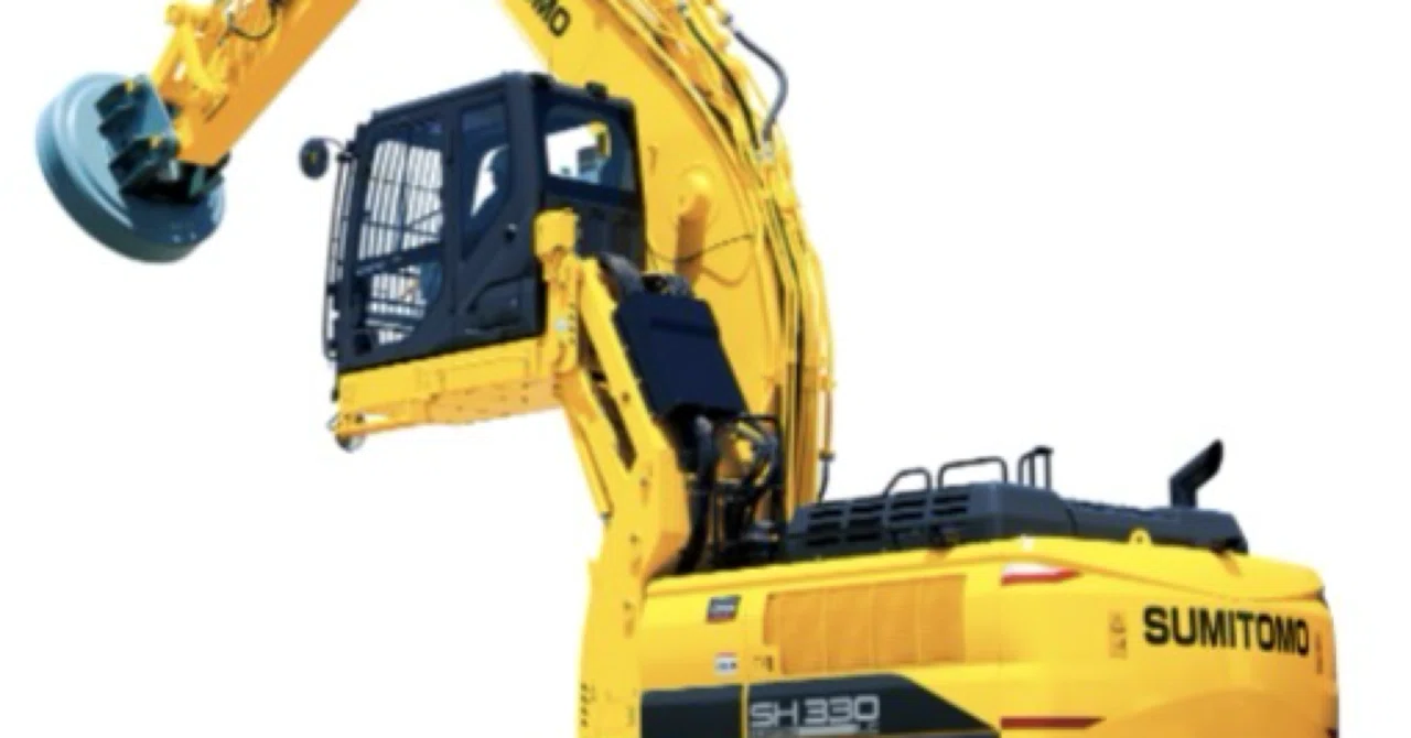 住友建機、新型マテリアルハンドリング機「SH330LC-8」を発売｜kikai