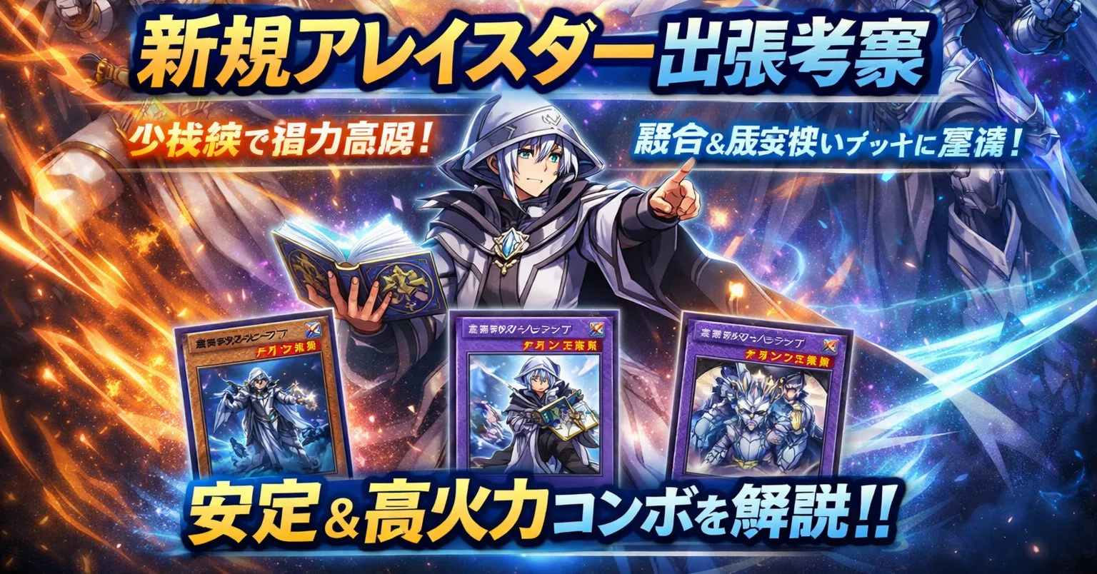 遊戯王】新規アレイスター出張考察｜uni928