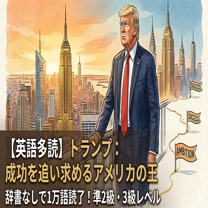 世界を驚かせた男 ドナルド・トランプの半生｜Reading Journey洋書の世界