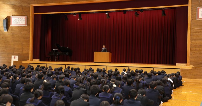 【桐蔭高校】新任式・1学期始業式を行い、新年度が始動しました