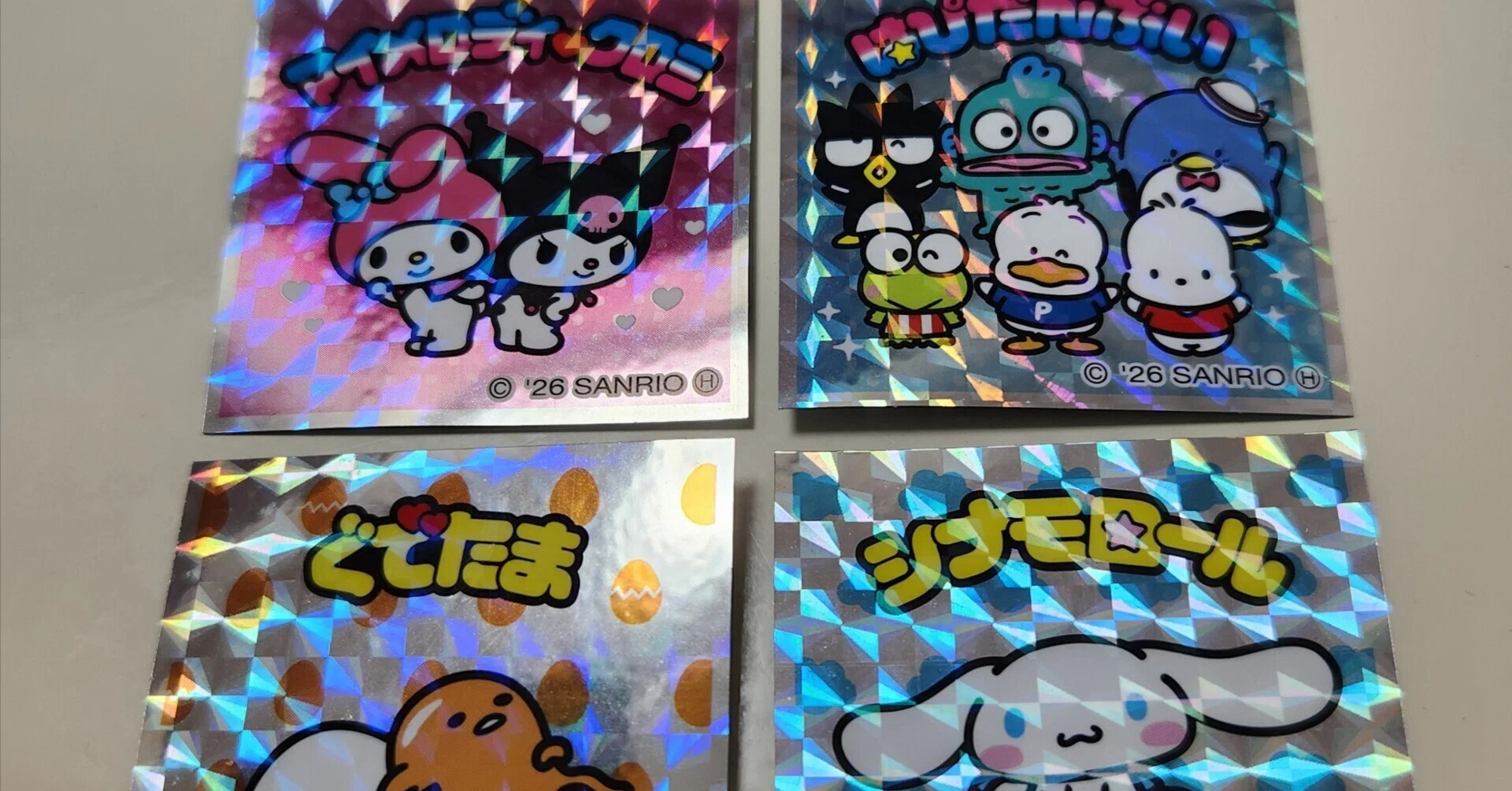 サンリオキャラクターズマンチョコ｣開封記録🍫｜ひまろ・e・