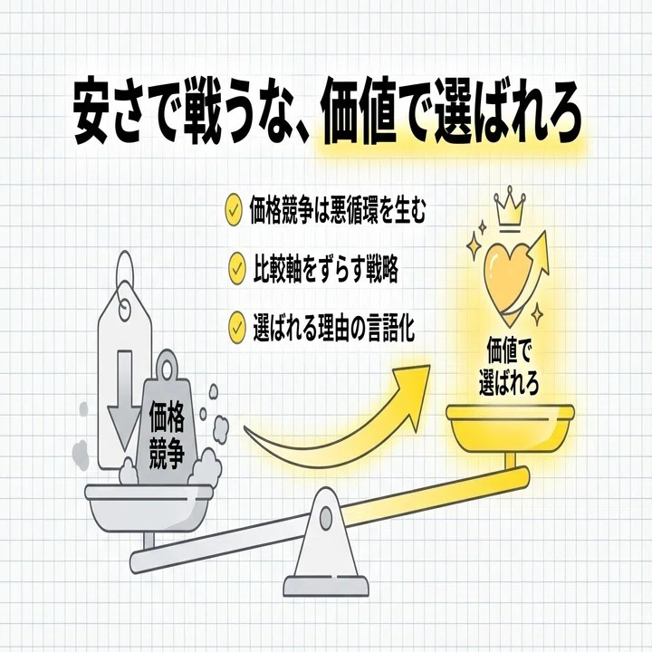 値段を下げても売れない人が、見落としていること｜ぞろ屋@勝てる 