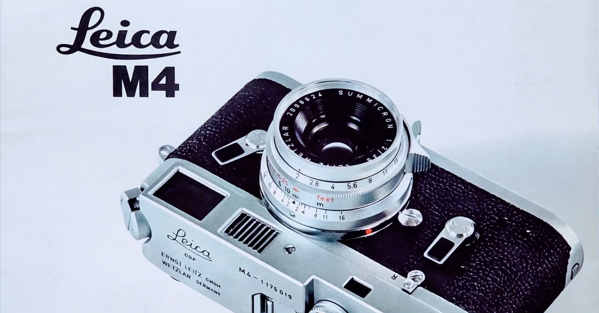 Leica M4 Catalog (Uncut Version)｜赤城提督