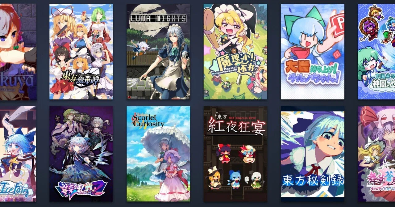 The original Touhou games are too hard!!!｜ムロン