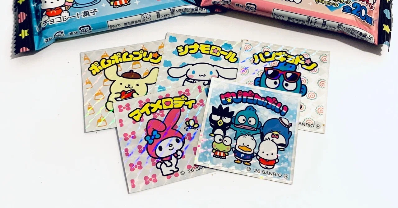 もうみんな知ってるだろうけど、サンリオキャラクターズマンチョコは