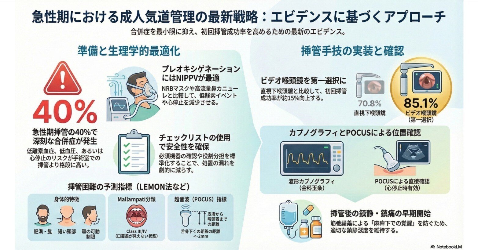 BMJ誌：急性期気道ケア管理ガイド｜Makisey