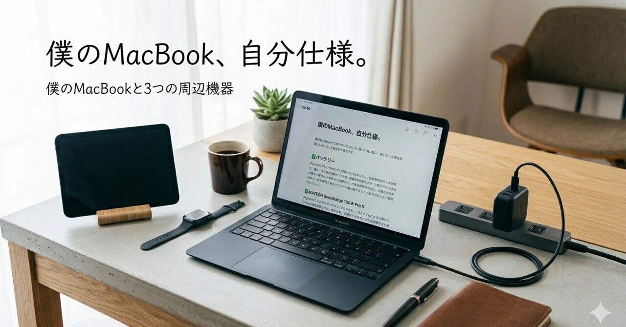 MacBookを買ったら、最初にこれも買ってよかった。リアルに使ってる