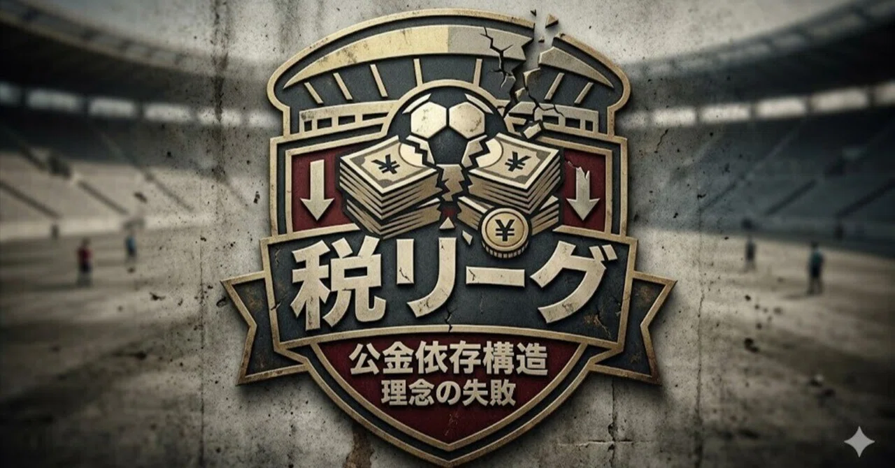 Jリーグ廃止論｜税リーグ