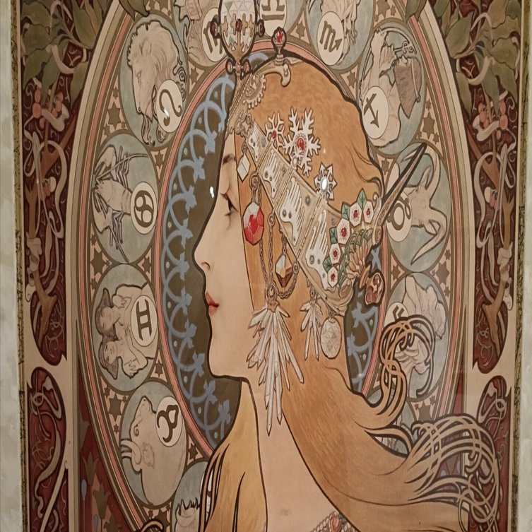 ミュシャ展に行ってきたら線の細かさにめまいがした｜桜木みお