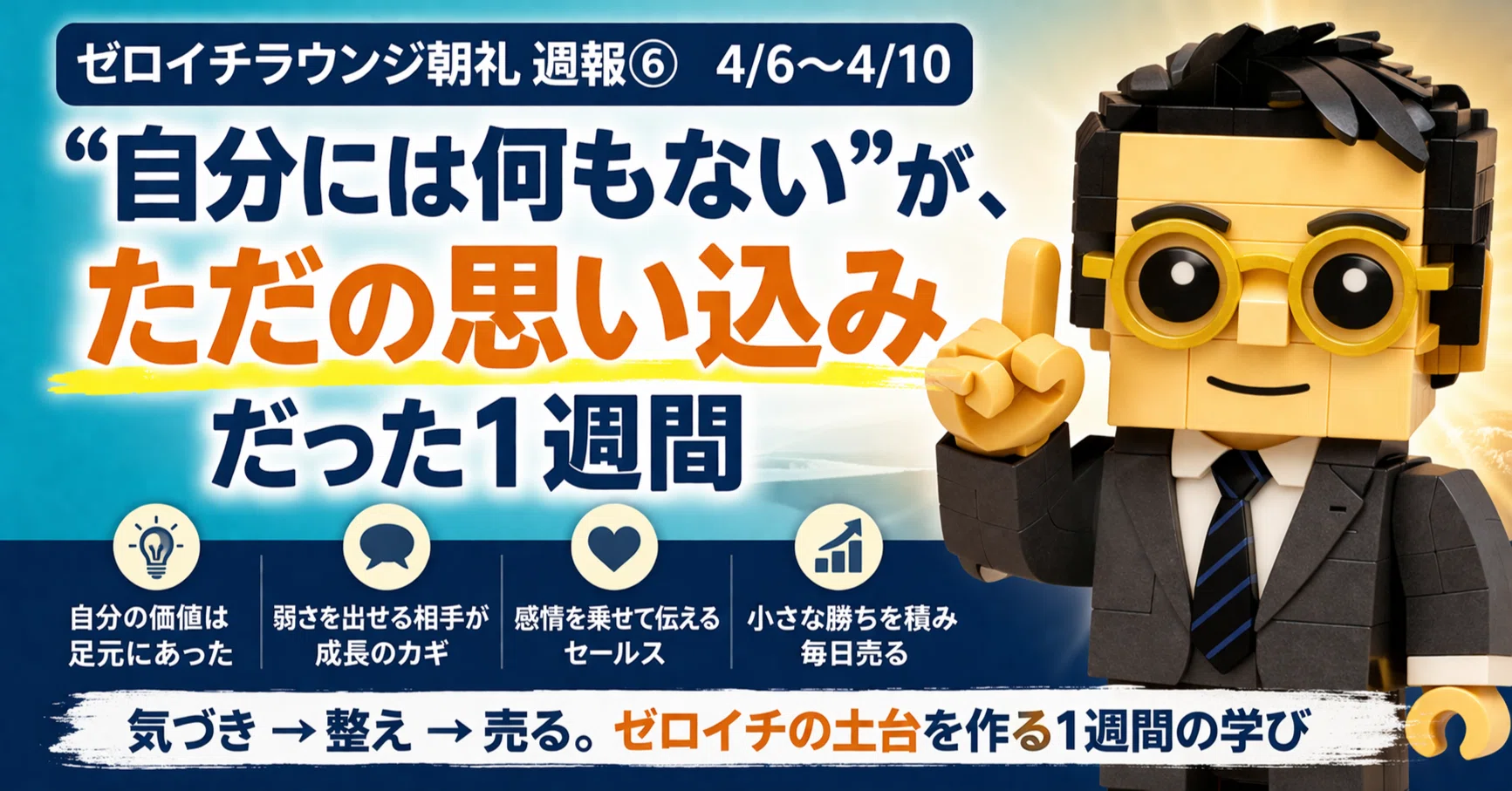 ゼロイチラウンジ朝礼 週報⑥｜
